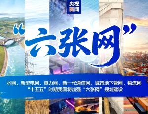 纳入国家顶层部署的“六张网”是什么?