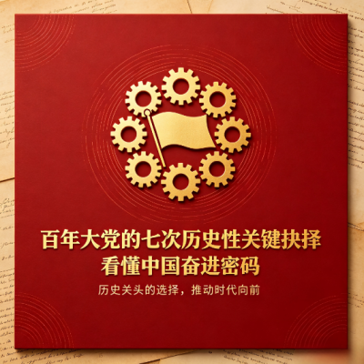 百年大党的七次历史性关键抉择,看懂中国奋进密码